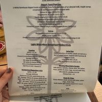 Sweet Menu   at Green Kitchen in Brighton