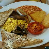 The full English at Green Kitchen in Brighton