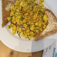 Tofu scramble at Green Kitchen in Brighton