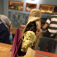 Acrobatic pie cauliflower  at Feyrouz in Athens