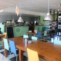 Interior at Earth Shop and Cafe in Carvoeiro