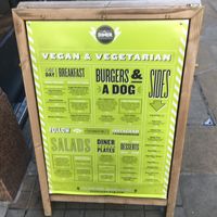 Extra Vegan/Vege Menu at The Diner - Strand in London