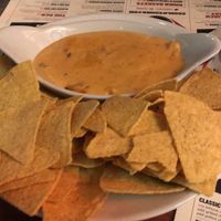 Vegan queso and chips  at The Diner - Strand in London