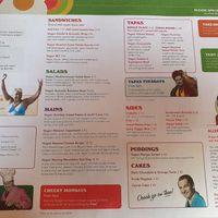 Menu at Quinto Lounge in Sutton Coldfield