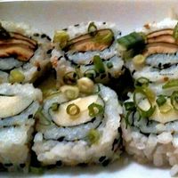 vegan rolls at Udon in Recife