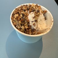 Coconut chunk with hazelnut crunch   at Molly Moons in Redmond