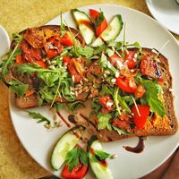 Dried Tomato Rucola Sandwich at Milou in Aachen