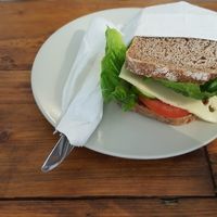 Veganes Sandwich  at Milou in Aachen