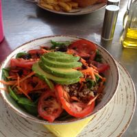 Quinoa salad at Single Fin in Fuerteventura