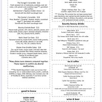 Menu 7/22/2023 at Bounty Kitchen - East Queen Anne in Seattle