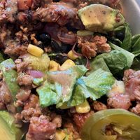 Vegan taco bowl   at B.GOOD in South Portland