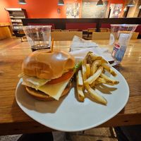 Black bean burger at B.GOOD in South Portland