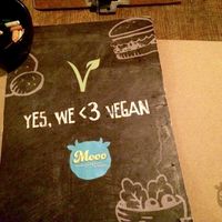 Vegan Menu at Mooo in Recife