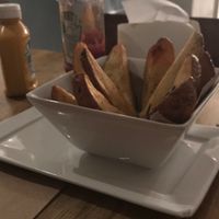 Rustic fries at Mooo in Recife