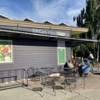 Exterior of store   at Orcas Food Coop in Orcas Island