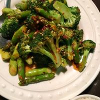 Broccoli and Asparagus  at Oriental Gourmet Chinese in Pacific Grove