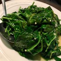 Sauteed Spinach at Oriental Gourmet Chinese in Pacific Grove