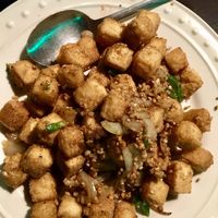Salt and Pepper Tofu at Oriental Gourmet Chinese in Pacific Grove