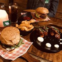 The Flagship, The Pineapple Express and a share of ‘Confit Chicken Wings’!  at The Hold in Manly