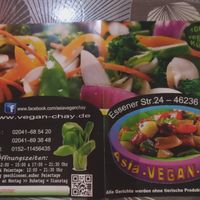 100% vegan at Asia-Chay Vegan Cuisine in Bottrop
