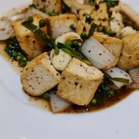 Tofu with black pepper at Koko Thai & Vegetarian Cuisine in Bangkok