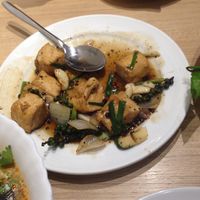 Tofu with peppercorn  at Koko Thai & Vegetarian Cuisine in Bangkok