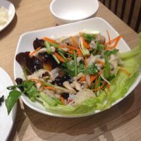 Spicy mushroom salad  at Koko Thai & Vegetarian Cuisine in Bangkok