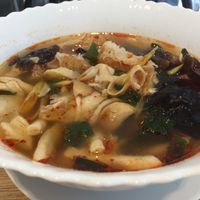 Tom yum mushroom  at Koko Thai & Vegetarian Cuisine in Bangkok