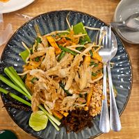 Mushroom Pad Thai at Koko Thai & Vegetarian Cuisine in Bangkok