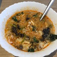 Spicy Mushroom soup at Koko Thai & Vegetarian Cuisine in Bangkok