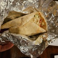 Falafel sandwich at Olea Mediterranean Kitchen in Swansboro