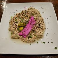 Baba ganoush at Olea Mediterranean Kitchen in Swansboro