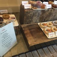 Donut Selection at Cartems Donuts - Kitsilano in Vancouver
