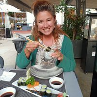 Happy! #Veganuary at Yamazaki Sushi in Sevilla