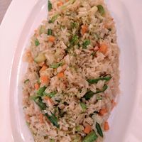 Vegetable fried rice at Yamazaki Sushi in Sevilla