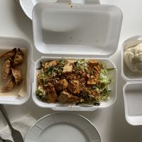 Kimchi pastry - Bun Nam Bo - Banh Bao at Hum Vegan Cuisine in Berlin