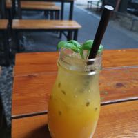 Maracuja Sparkle at Hum Vegan Cuisine in Berlin