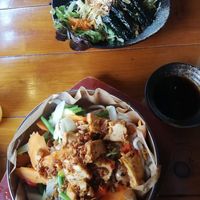 Dish 35 (below) &  Dish 34 (above) at Hum Vegan Cuisine in Berlin