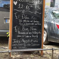   at Hum Vegan Cuisine in Berlin