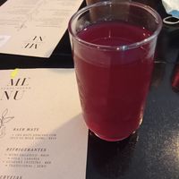 Chá gelado de hibisco at SuBte Vegan in Sao Paulo