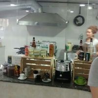 kitchen at SuBte Vegan in Sao Paulo