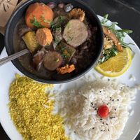 Feijoada - only on Wednesdays and Saturdays  at SuBte Vegan in Sao Paulo