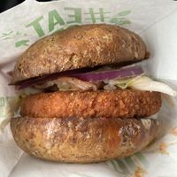  Red Hot Chickn Burger 🍔🤤 at Next Level Burger - Lake Oswego in Lake Oswego