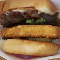 Chik burger at Next Level Burger - Lake Oswego in Lake Oswego