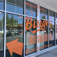 This way!  Well-come inside  at Next Level Burger - Lake Oswego in Lake Oswego