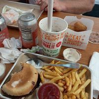 The kids meal was so filling! at Next Level Burger - Lake Oswego in Lake Oswego