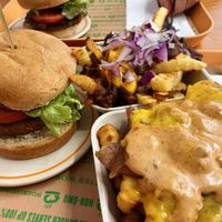 different treats at Next Level Burger - Lake Oswego in Lake Oswego