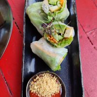 Tofu spring rolls at Tai Boh in Tallinn