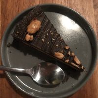 Vegan chocolate peanut spice - delicious!  at The Shady Shack in Canggu