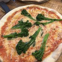 Brocolli on margherita  at The Stable in Bath